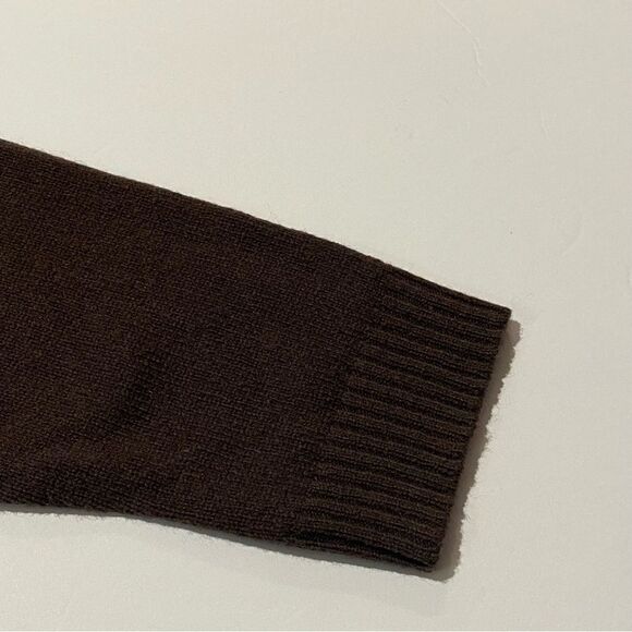 Woolrich Lambs Wool Brown Embroidered Button Up Sweater Women's Size XLP - Picture 11 of 14